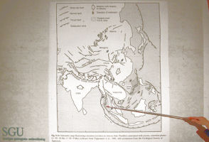 Kartbild på Indien - Asiens 
