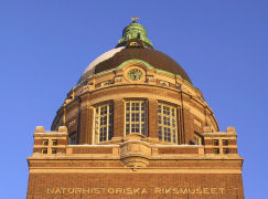 Toppkupolen på Naturhistoriska Riksmuseet