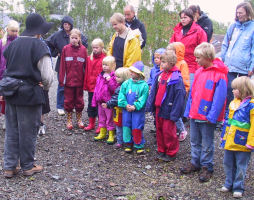 Stenletning för barn