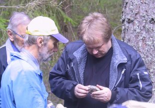 Anders Högrelius, Olof Haasum och Eric Lundberg